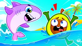 Avocado Baby Take a Bath 🛁🧼 Hot vs Cold 🤩 || Best Cartoons by Pit & Penny Stories 🥑✨