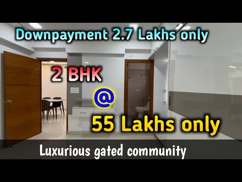 luxurious 2 BHK Flat For Sale In Hyderabad || very lowest downpayment 5% only || 2BHK @55 lakhs only