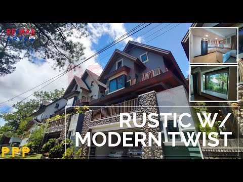 Tour#6: Rustic Design with a Modern Twist Townhouse for Sale in Baguio