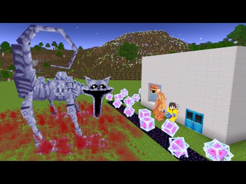 Nightmare Catnap vs. The Most Secure House in Minecraft