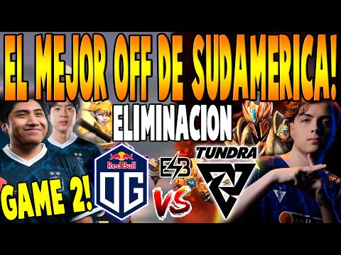 OG vs TUNDRA [GAME 2] BO3 - ELIMINACION "WISPER, 23 vs NIGHTFALL" - ESL ONE BANGKOK 2024 DOTA 2