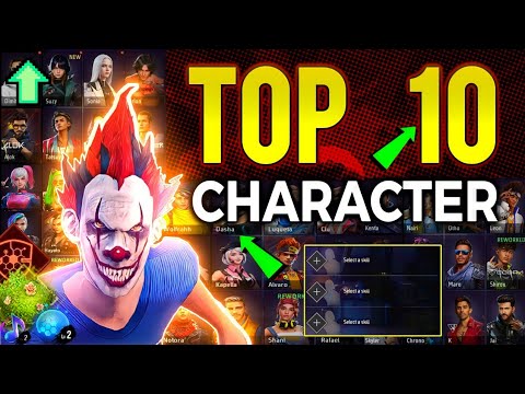 TOP 10 BR RANK CHARACTER COMBINATIONS - BEST CHARACTER SKILL COMBINATION FOR BR RANK