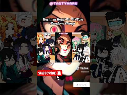 Hashiras React To TikToks + Random Things || Demon Slayer Spoilers! || Gacha 🇺🇸