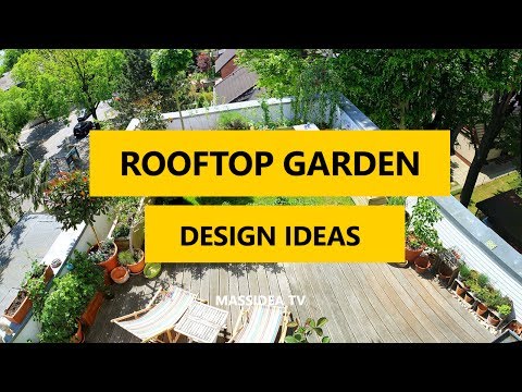 50+ Amazing Rooftop Garden Terrace Design Ideas 2017