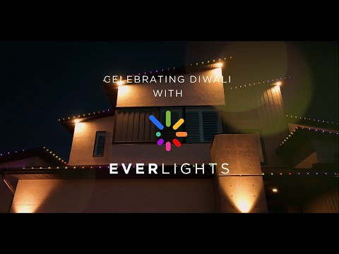 Watch This Homeowners EverLights Setup for Diwali