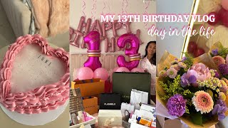 13TH BIRTHDAY VLOG + MINI HAUL *long awaited*