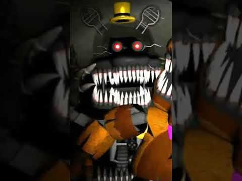 fnaf  nightmare fredbear and nightmare edit #short