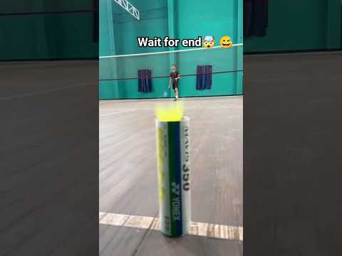 wait for last  🤯😅|funny|🏸|shorts|#badminton #ytshorts  #subscribe