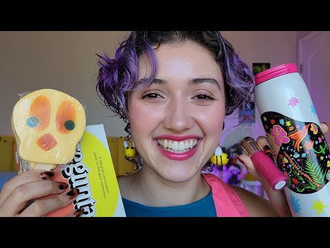 ASMR Latine & Hispanic Heritage Month Haul ❤️ (Latinx owned businesses, tapping, whispered haul)