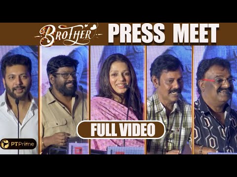 Family Audianceக்கான Perfect படத்தோட வர்றோம்! - Jayam Ravi | Brother Press Meet