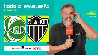 JUVENTUDE X ATLÉTICO AO VIVO NA ITATIAIA | REACT DO BRASILEIRÃO 2024