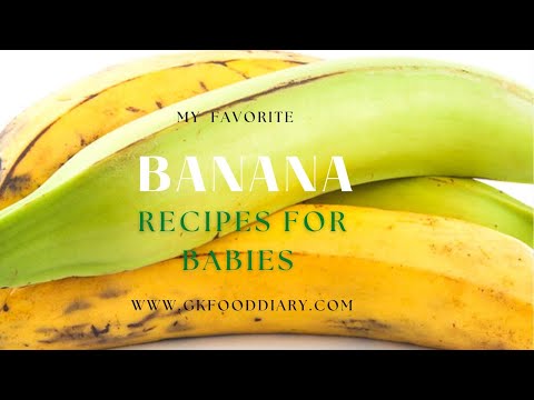 Kerala Banana Recipes for Babies| Healthy Weight Gaining Food & Immunity Booster