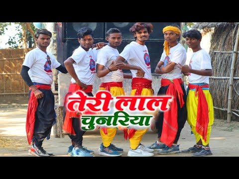 #Dance 1M😱❤️ video Full तेरी लाल चुनरिया O Gori 4k Video Pawan Singh #kpdance #khairipurdancegroup