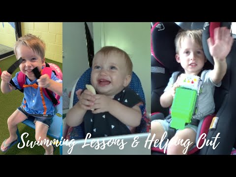 SWIMMING LESSONS & HELPING OUT | Alfie's Adventures