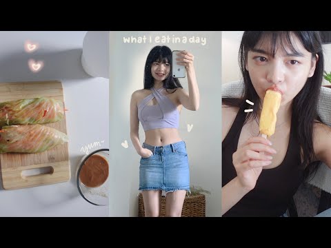 What I Eat in a Day! (Healthy Asian Food, uni student’s diet, exercise & grocery shopping)