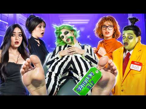 Who Murdered Beetlejuice? New Murder Mistery! Superheroes in Real Life!