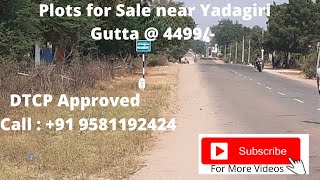 Open Plots near Yadagiri Gutta | Hyderabad | Real Estate |AR Properties  Hub