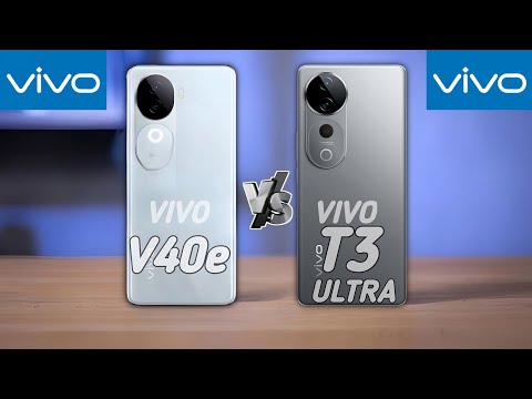 Vivo V40e Vs Vivo T3 Ultra  | Full Comparison and review 🔥