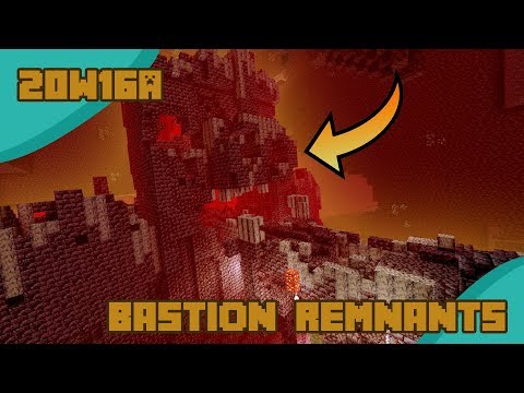 Bastion Remnants - Minecraft 20w16a Snapshot Update