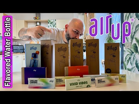 Air Up The Best Flavored Water Bottle - Making Water Taste Through Smell! ( Unboxing & Test )