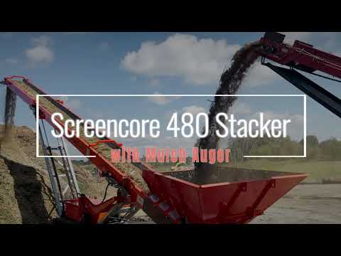 Custom Screencore 480 Stacker with Mulch Auger for Maverick