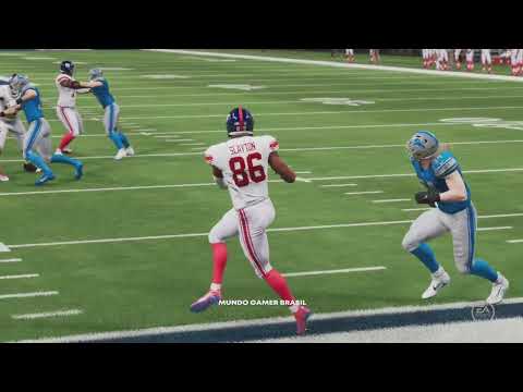 Giants vs Lions Madden 24 - PS5 Gameplay (MundoGamerBrasil)