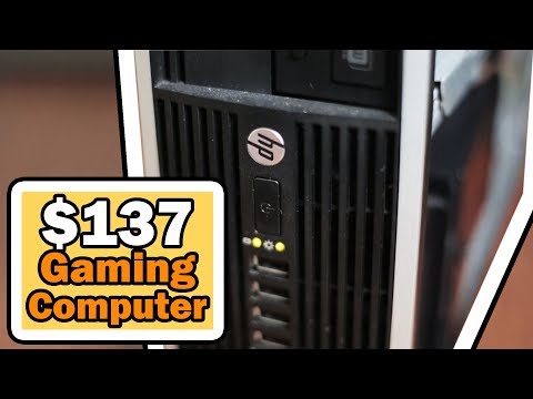 $150 Gaming Computer 2017 - How to Build A Cheap Gaming Computer