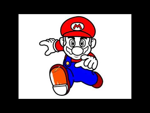 Coloring Super Mario kart tour for Kids, Kids Coloring Pages