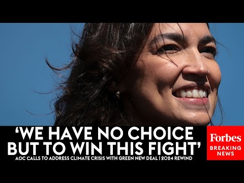 AOC Fights For Green New Deal, Climate Justice | 2024 Rewind