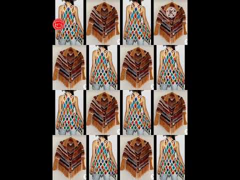 इंद्रधनुष स्वेटर/Crochet Sweater Design#shortvideo