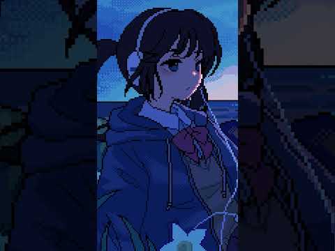 雪中花のたそがれ ショートver（フルver.は▶️をクリック）#shorts #BGM #chill  #animation  #anime #pixelart