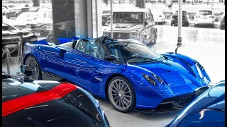 Pagani Huayra Review - Closer Look SOUND & Starting up Mansory Supercars at NOVA LUXURY CARS DUBAI