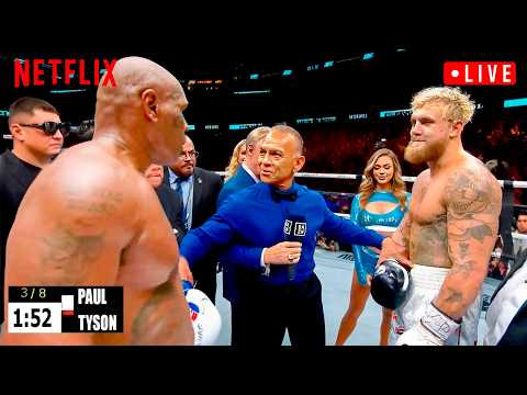 DEVASTATING KNOCKOUT! Mike Tyson vs. Jake Paul Full Fight !K.O!  Analysis | The Legendary Showdown!