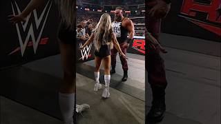 Liv Morgan protecting her Dom Dom? 👀👀👀 #WWERaw