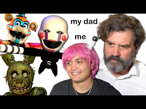 My Dad guesses FNAF characters names...