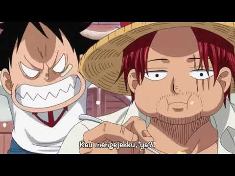 Luffy eats Gomu Gomu fruit, Luffy's childhood and Shanks | One Piece（ワンピース）