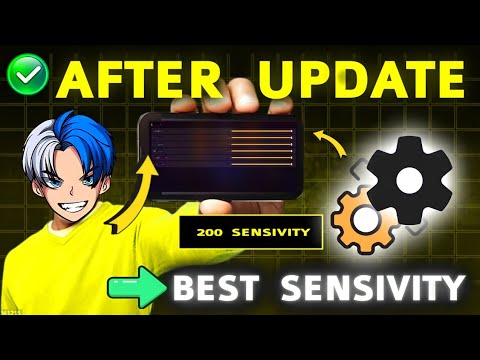 200 SENSITIVITY - AFTER UPDATE 🤯🔥 | BEST SENSITIVITY IN FREE FIRE AFTER UPDATE | FREE FIRE MAX