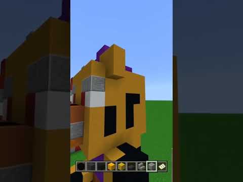 Minecraft building FNaF Nightmare #fnf #minecraft #gaming #fyp #foryou #shorts