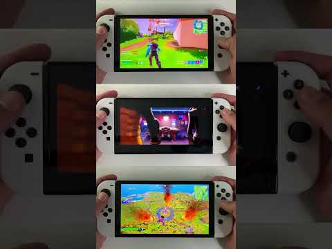 Fortnite Remix Chapter 2 Gameplay on Nintendo Switch OLED