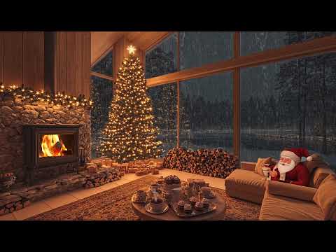 Cozy Christmas Melodies for a Warm Evening by the Fireplace, Perfect for Holiday Relaxation