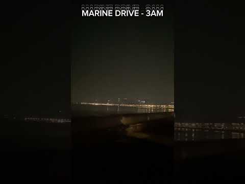 MARINE DRIVE MUMBAI || MUMBAI NIGHT LIFE || MARINE DRIVE NIGHT LIFE || COUPLE PLACE IN MUMBAI || 4K