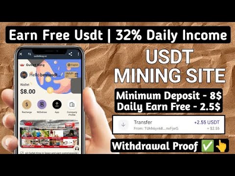 New usdt earning website 2024 today | Best usdt investment platform | usdt mining investment site