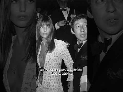 Jane Birkin DIES age 76 🕊️#luxury #janebirkin #Birkin