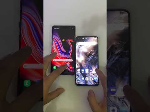 Samsung note 9 vs Oneplus Nord Speed Test #shorts