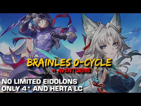 Feixiao + Moze + Sustain EASY 0-Cycle Aventurine | No Limited Eidolons or LC | HSR Creator Server