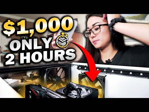 College Girl wins $1,000 IF she can build It (Challenge)