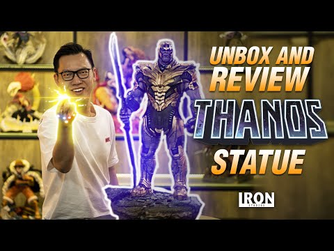 THANOS Statue from Avengers Endgame by Iron Studios Unbox and Review