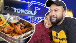 Wife took me to Top Golf for my birthday! Here's our experience & review on the food. Mt. Laurel, NJ