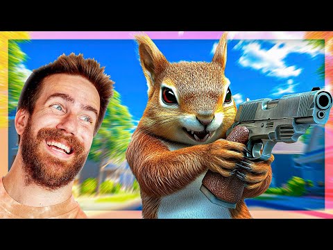 Squirrel with a GUN is Absolutely HILARIOUS!