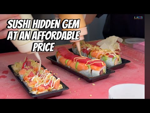 The best sushi in town is at this hospital cafeteria in South Jersey? and its super affordable...